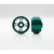 STAFFS189 Staffs 4-Spoke Aluminum Front Wheels 15.8 x 8.5mm Green (2) 1:32 Slot Car Part