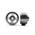 STAFFS188 Staffs 4-Spoke Aluminum Front Wheels 15.8 x 8.5mm Grey (2) 1:32 Slot Car Part