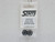 STAFFS201 Staffs 6-Spoke Aluminum Air Wheels 15.8 x 10mm Black (2) 1:32 Slot Car Part