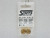 STAFFS200 Staffs 6-Spoke Aluminum Air Wheels 15.8 x 10mm Gold (2) 1:32 Slot Car Part