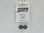 STAFFS115 Staffs Bullet-Hole Aluminum Front Wheels 15.8 x 8.5mm Grey (2) 1:32 Slot Car Part