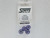 STAFFSPURPLEHYPER Staffs Hyper Aluminum Wheels Front/Rear Set Purple (4) 1:32 Slot Car Part