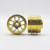 STAFFS248 Staffs Hyper Aluminum Wheels 16.9 x 10mm Gold (2) 1:32 Slot Car Part