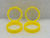 FCSWHEELDONUTS17MM F.C.'S Tire Stability Inserts for 17mm Wheels 1:32 Slot Car Part
