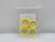 FCSWHEELDONUTS17MM F.C.'S Tire Stability Inserts for 17mm Wheels 1:32 Slot Car Part