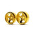 STAFFS272 Staffs 5-Spoke Aluminum Deep Dish Wheels 15.8 x 8.5mm Gold (2) 1:32 Slot Car Part