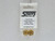 STAFFS280 Staffs 5-Spoke Aluminum Deep Dish Wheels 15.8 x 10mm Gold (2) 1:32 Slot Car Part