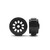 STAFFS289 Staffs Hyper 2 Alloy Aluminum Wheels 16.9 x 8.5mm Black (2) 1:32 Slot Car Part