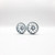 STAFFS313 Staffs Hyper Deep Dish Aluminum Wheels 16.9x8.5mm White (2) 1:32 Slot Car Part