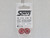 STAFFS311 Staffs Hyper Deep Dish Aluminum Wheels 16.9 x 8.5mm Red (2) 1:32 Slot Car Part