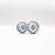 STAFFS321 Staffs Hyper Deep Dish Aluminum Air Wheels 16.9 x 10mm White (2) 1:32 Slot Car Part