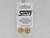 STAFFS316 Staffs Hyper Deep Dish Aluminum Air Wheels 16.9 x 10mm Gold (2) 1:32 Slot Car Part