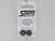 STAFFS345 Staffs OZ Style Aluminum Alloy Wheels 15.8 x 10mm Black (2) 1:32 Slot Car Part