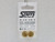 STAFFS344 Staffs OZ Style Aluminum Alloy Wheels 15.8 x 10mm Gold (2) 1:32 Slot Car Part