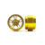 STAFFS352 Staffs Twin 5-Spoke Aluminum Alloy Wheels 15.8 x 8.5mm Gold (2) 1:32 Slot Car Part