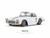 MR1502 MR SLOTCAR Chevrolet Corvette C1 24h Le Mans 1960 Team Cunningham, #3 1:32 Slot Car