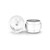 STAFFS367 Staffs Bullet-Hole Aluminum Front Wheels 15.8 x 8.5mm White (2) 1:32 Slot Car Part