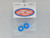 1402RS-Blue Super Tires - Silicone Tires for 15.9x8mm - Blue 1:32 Slot Car Part