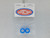 1403RS-Blue Super Tires - Silicone Tires for 15.9x8mm - Blue 1:32 Slot Car Part