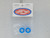 1404RS-Blue Super Tires - Silicone Tires for 15.9x8mm - Blue 1:32 Slot Car Part