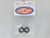 2114RS-BG Super Tires - Silicone Tires for 15x11mm Wheels Fly, Monogram, Spirit- Black/Green Marbled 1:32 Slot Car
