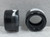 2114RS-BW Super Tires - Silicone Tires for 15x11mm Wheels Fly, Monogram, Spirit- Black/White Marbled 1:32 Slot Car