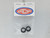 2114RS-BW Super Tires - Silicone Tires for 15x11mm Wheels Fly, Monogram, Spirit- Black/White Marbled 1:32 Slot Car