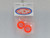 12402S-Orange Super Tires - Silicone Tires Carrera Ferrari 458 & 599XX - Orange 1:24 Slot Car Part