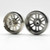 SRS07 Staffs MAG Evo 12-Spoke Magnesium Wheels 16.9 x 10mm Silver (2) 1.23g 1:32 Slot Part