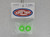 1102RS-Green Super Tires - Silicone Tires Scalextric - Green 1:32 Slot Car Part