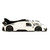 0612SW Hypercar Test Car - White 1:32 Slot Car