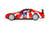 C4626 Scalextric Mazda RX7 FD Nurburgring 24h 2007, #103 1:32 Slot Car *DPR*