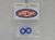 1402RS-RoyalBlue Super Tires - Silicone Tires for 15.9x8mm - Royal Blue 1:32 Slot Car Part