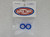 1403RS-RoyalBlue Super Tires - Silicone Tires for 15.9x8mm - Royal Blue 1:32 Slot Car Part