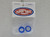 1408RS-RoyalBlue Super Tires - Silicone Tires for 17x10mm - Royal Blue 1:32 Slot Car Part