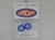 1310RS-RoyalBlue Super Tires - Silicone Tires Carrera Audi A5 DTM - Royal Blue 1:32 Slot Car Part