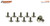 SC-1652 Scaleauto Guide Set Screws M2 x 4mm 1:32 Slot Car Part