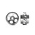 SRS09 Staffs Mag 5-Hole Magnesium Wheels 15.8 x 10mm 0.61g 1:32 Slot Car Part