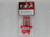 1329 NSR Sidewinder Motor Mount Hypercar Offset +1.0 Extra Hard Red 1:32 Slot Car Part