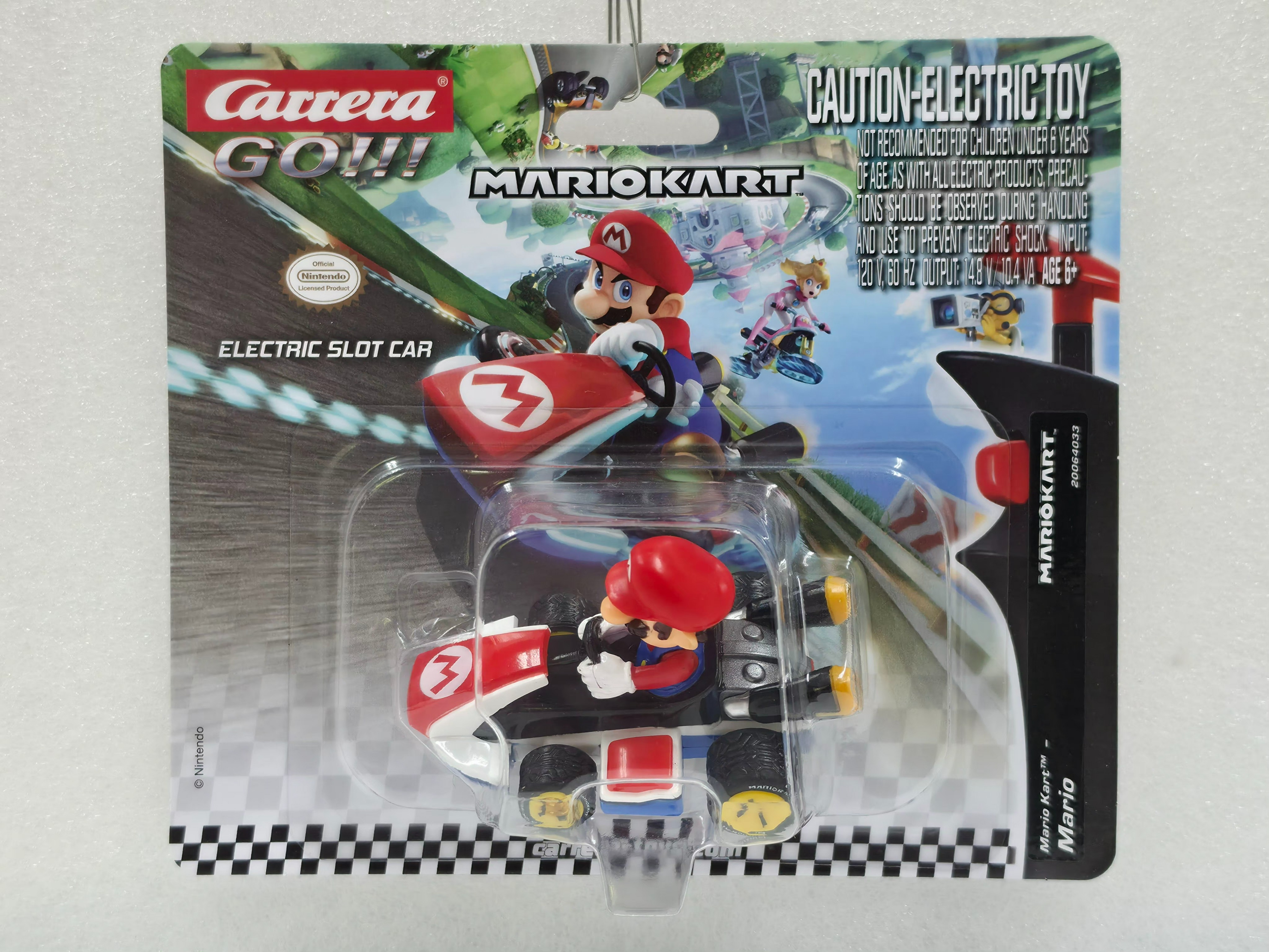 64033 Carrera Go!!! Nintendo Mario Kart 8 Mario 1:43 Slot Car