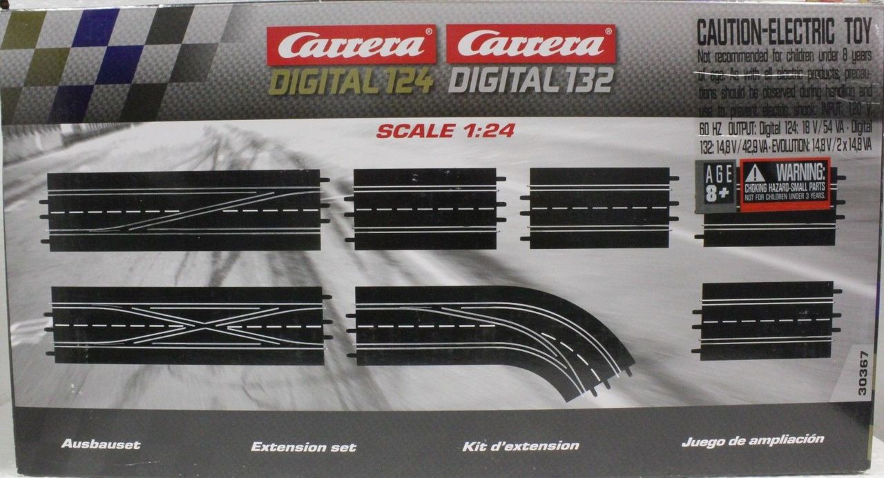 Carrera DIGITAL 124 132 拡張セット 30367 Carrera Digital 124/132 Extension Set 1:24 Slot Car Track
