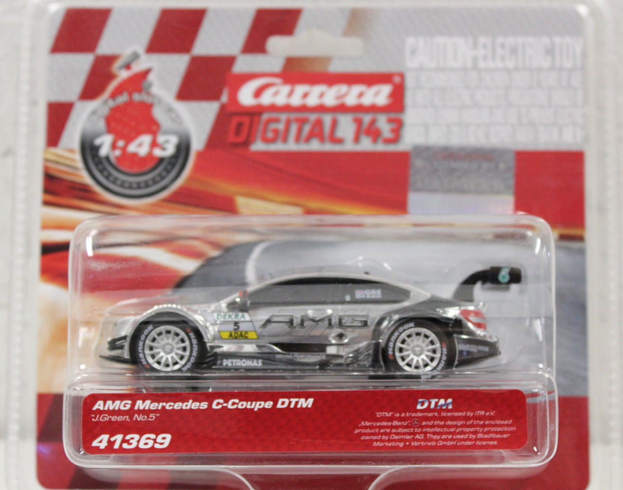 41369 Carrera Digital 143 AMG Mercedes C-Coupe DTM J. Green, #5 1