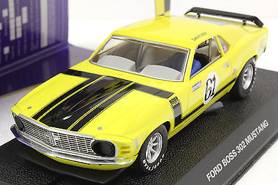 C2760 Scalextric 1971 Ford Mustang Boss 302, #61 1/32 Slot Car