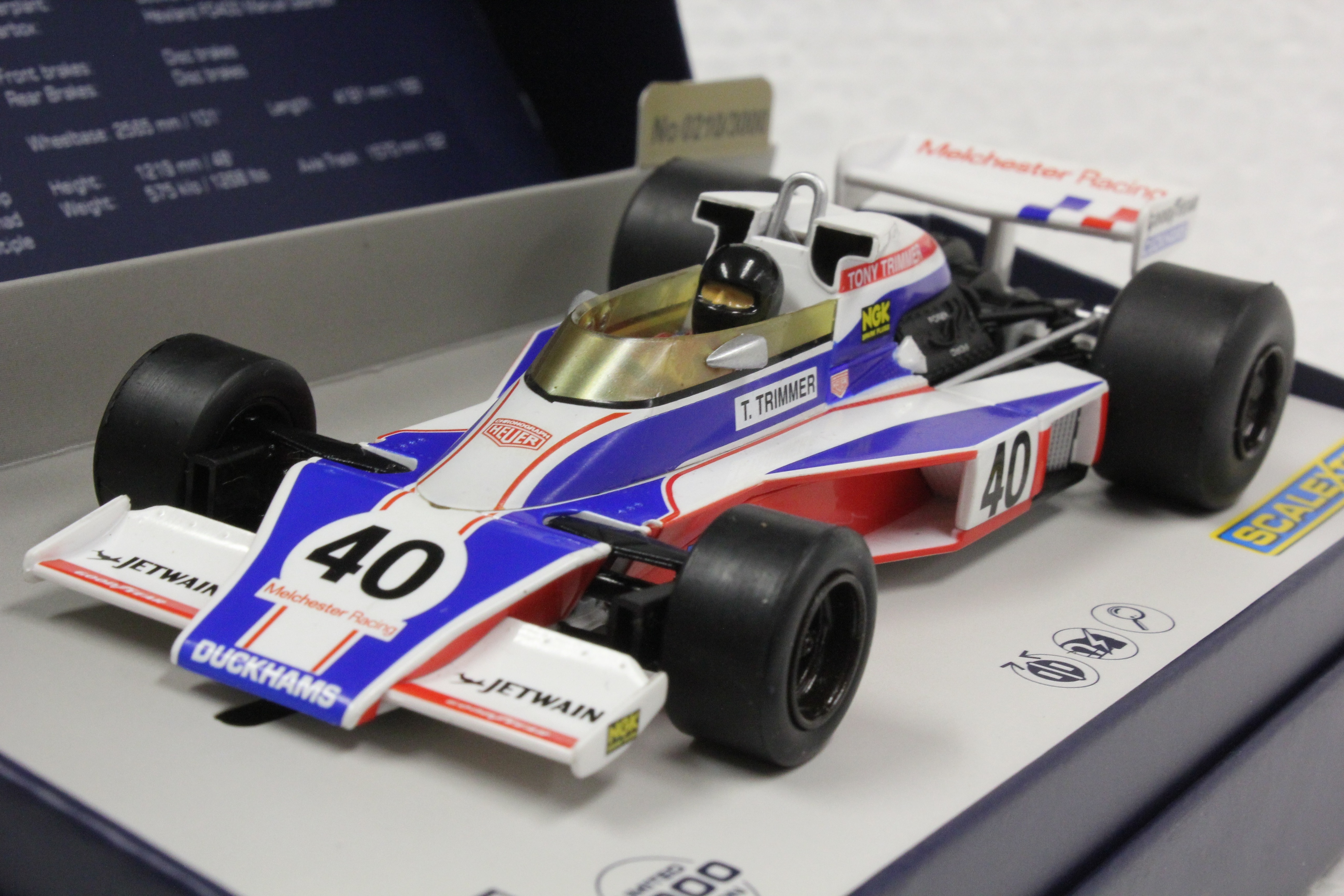 C3414A Scalextric McLaren M23 1978 British GP, #40 Limited Edition