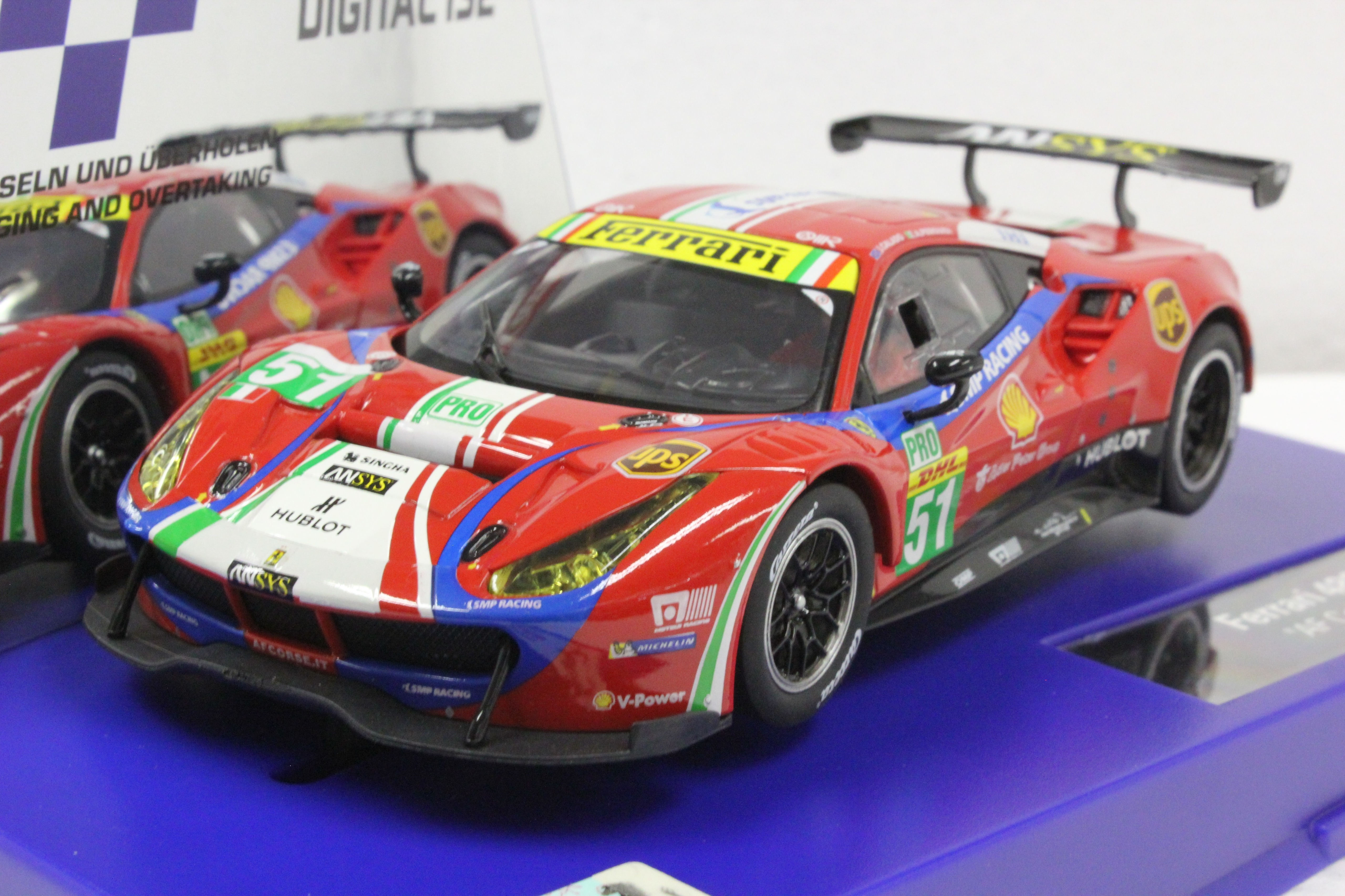 30848 Carrera Digital 132 Ferrari 488 GT3 AF Corse, #51 1:32 Slot