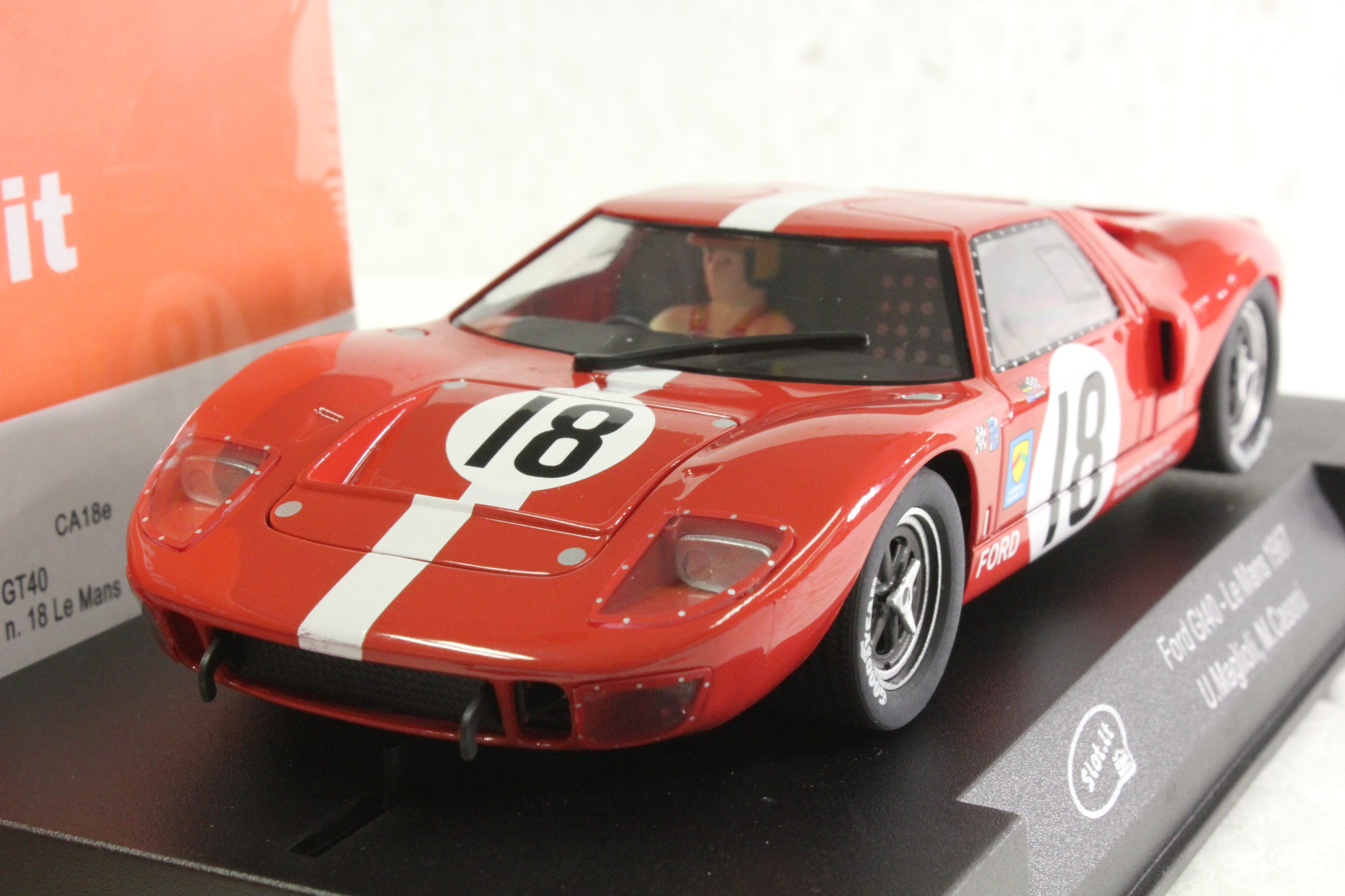 スロットカー 1/32 fordgt40 ルマン アメ車 Slot It 1/32 ｽﾛｯﾄｶｰ CW16◇Ford GT40 