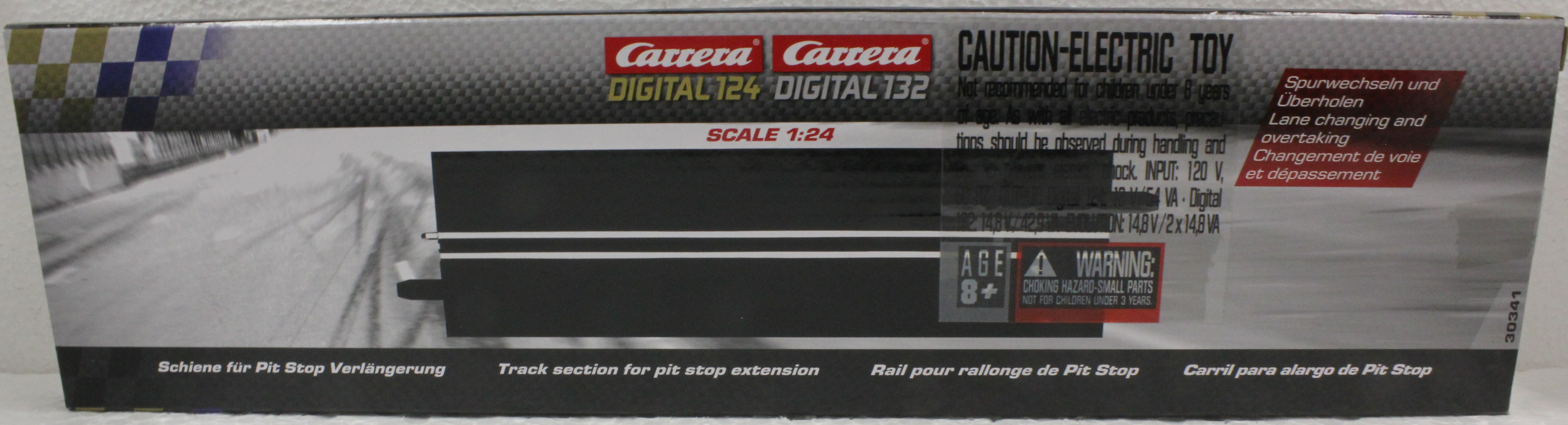 30341 Carrera Digital 124/132 Pit Stop Lane Extension 1:24 Slot Car Track -  Great Traditions