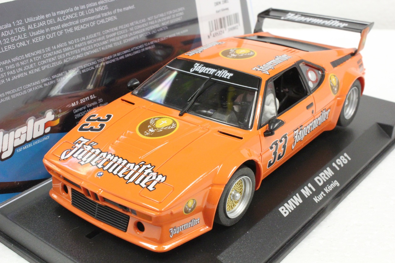 051104 Fly BMW M1 DRM 1981 Kurt Konig 1:32 Slot Car