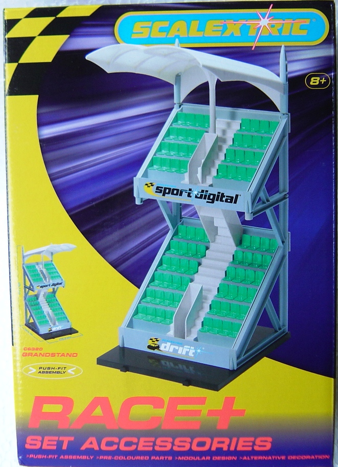C8320 Scalextric Grandstand 1:32 Slot Car Track Accessory - Great