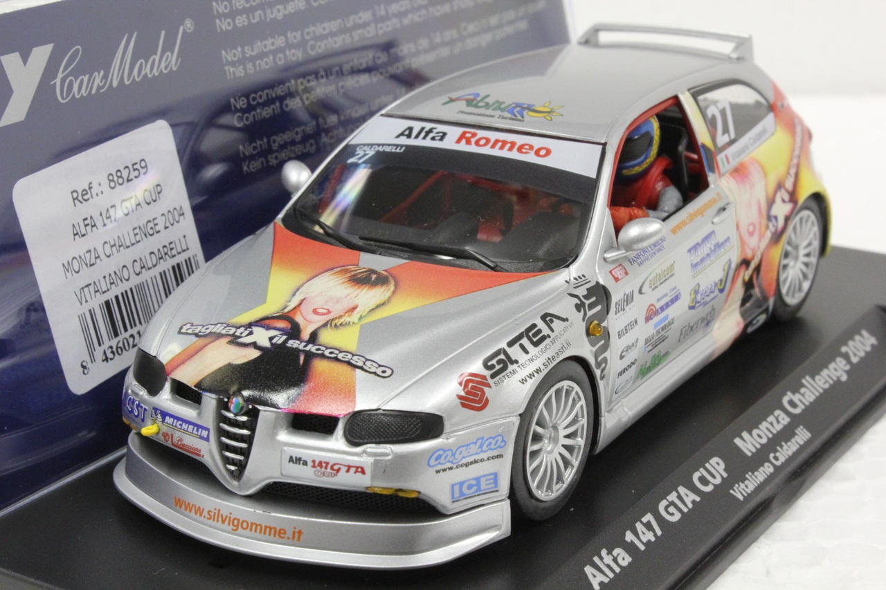 88259 Fly Alfa 147 GTA Cup Monza Challenge 2004 Vitaliano Caldarelli 1:32  Slot Car